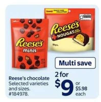 Reese's chocolate