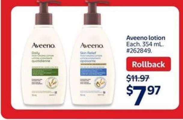 Aveeno Lotion