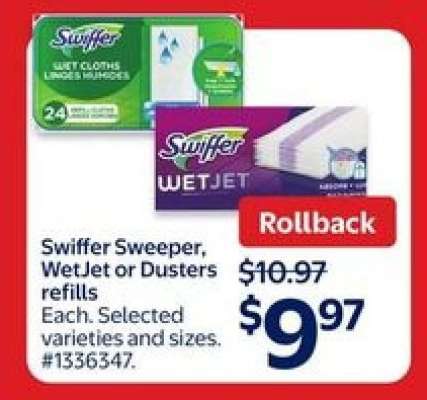 Swiffer Sweeper, WetJet or Dusters refills