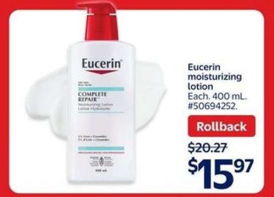 Eucerin Moisturizing Lotion