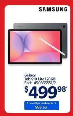 Galaxy Tab S10 Lite 128GB