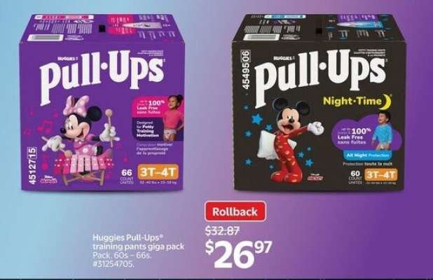 Huggies Pull-Ups Training Pants Giga Pack