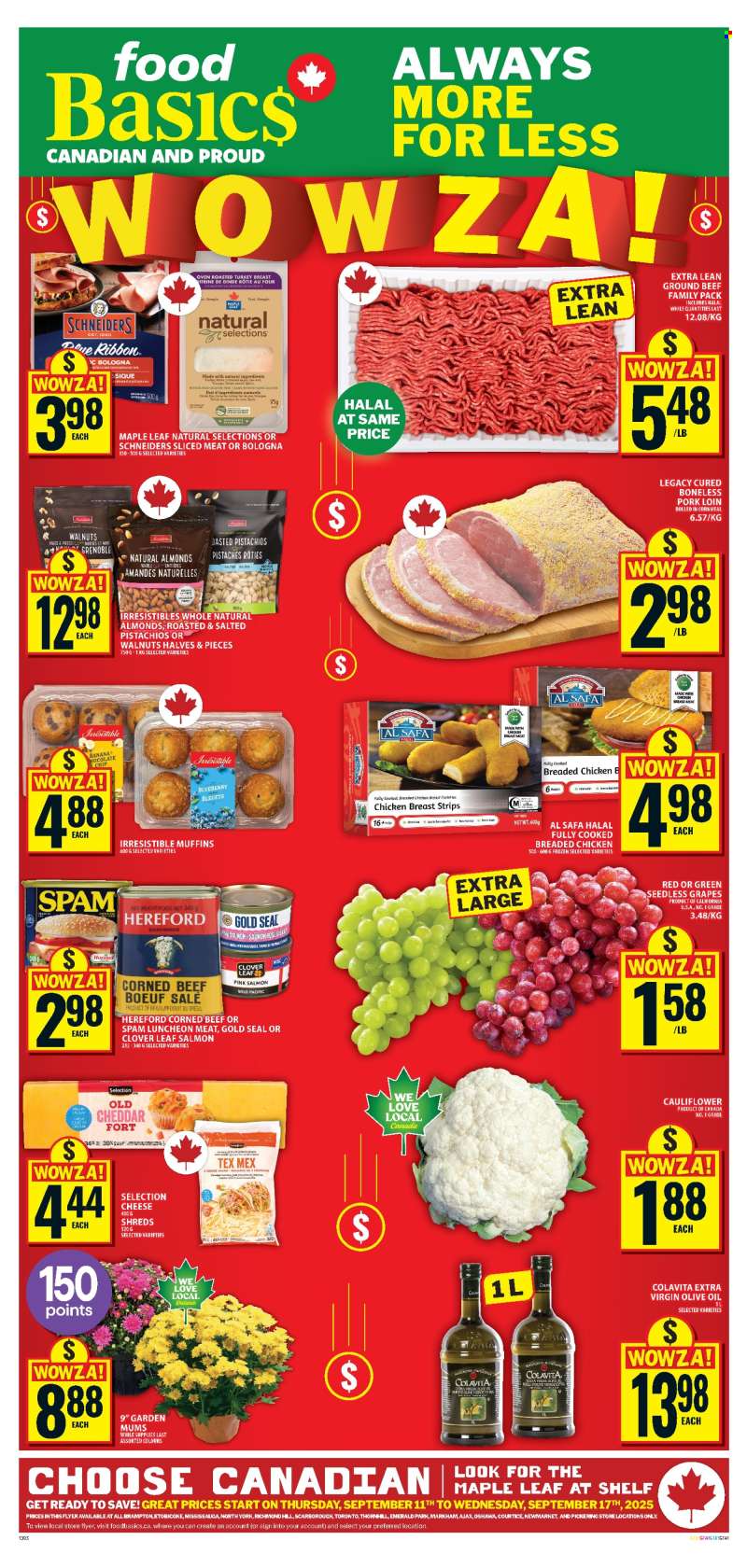 Food Basics Flyer - September 11, 2025 - September 17, 2025.