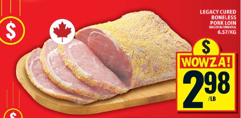 LEGACY CURED BONELESS PORK LOIN
