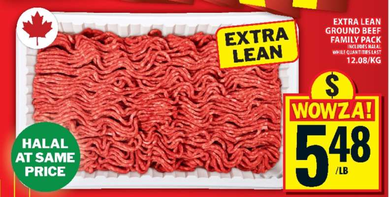 EXTRA LEAN GROUND BEEF FAMILY PACK