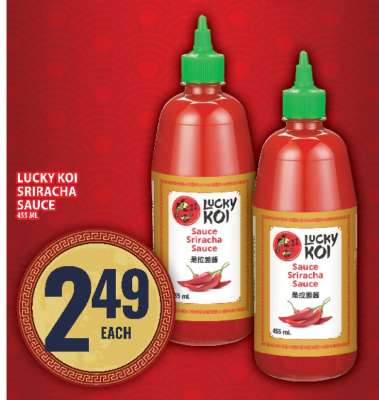 LUCKY KOI SRIRACHA SAUCE