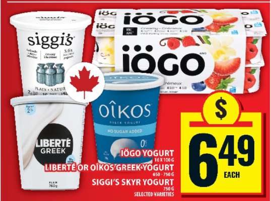 Yogurt Selection