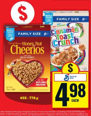 General Mills Cereal