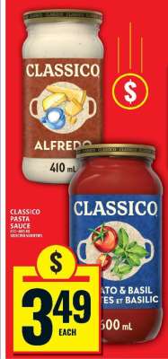 Classico Pasta Sauce