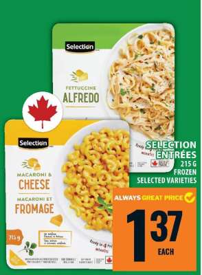 SELECTION ENTRÉES