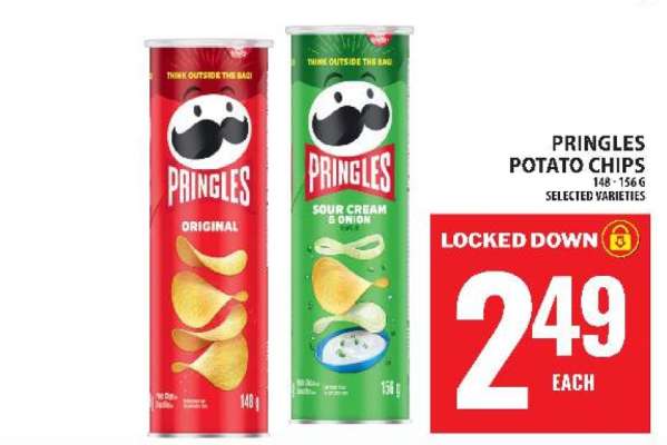PRINGLES POTATO CHIPS