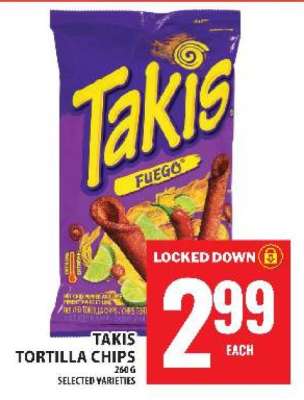TAKIS TORTILLA CHIPS
