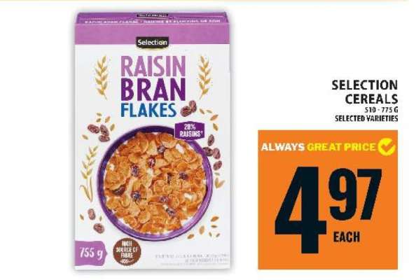 Selection Raisin Bran Flakes