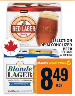 SELECTION DE-ALCOHOLIZED BEER
