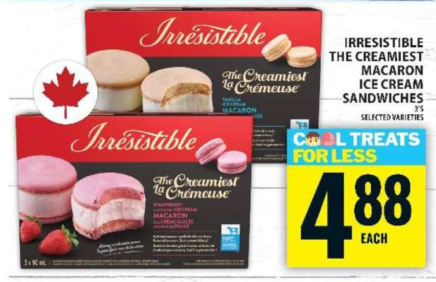 Irresistible The Creamiest Macaron Ice Cream Sandwiches