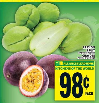 Passion Fruit / Chayote