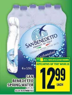 SAN BENEDETTO SPRING WATER