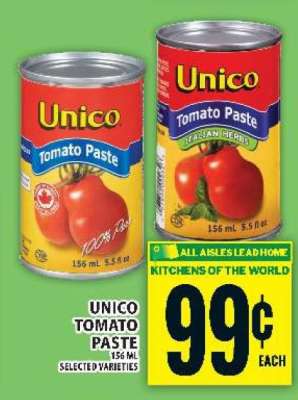 UNICO TOMATO PASTE