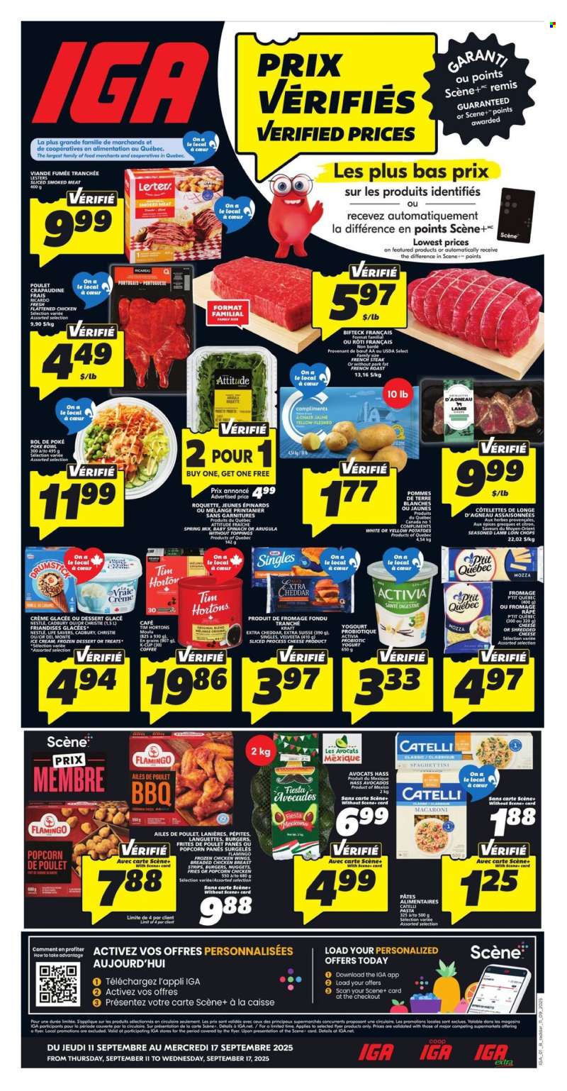 IGA Flyer - September 11, 2025 - September 17, 2025.
