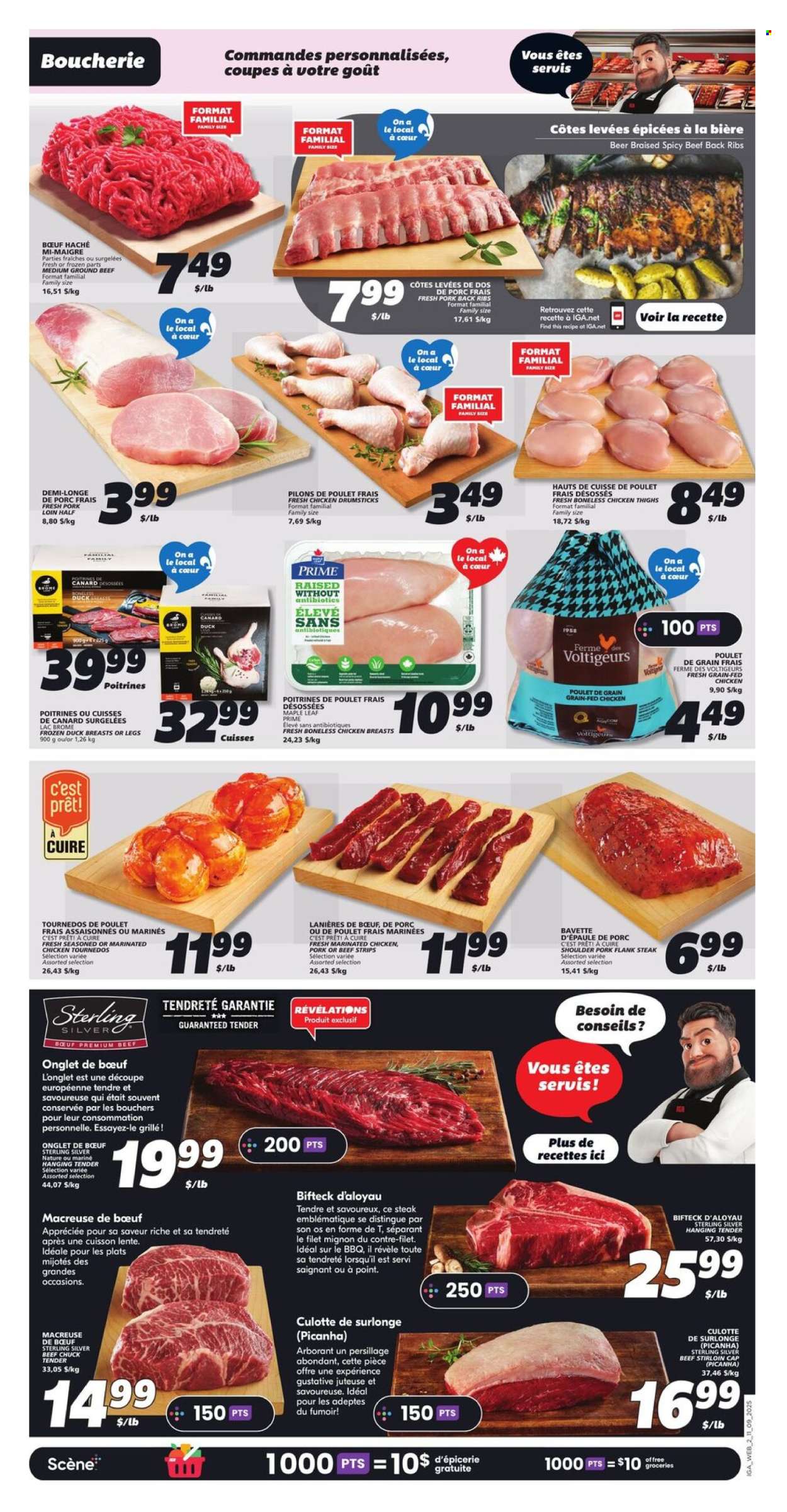 IGA flyer - September 11, 2025 - September 17, 2025. Page 4