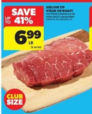 Sirloin Tip Steak or Roast