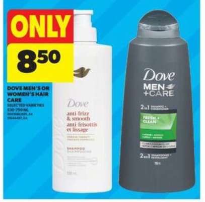 Dove Men's or Women's Hair Care