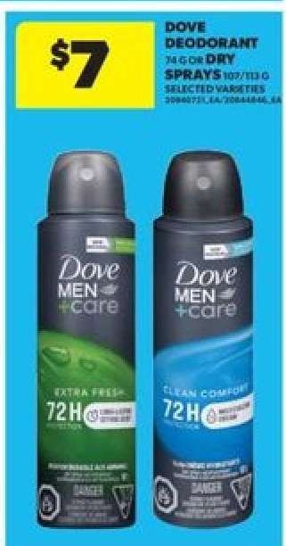 Dove Deodorant
