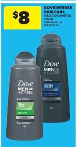 Dove Intense Hair Care