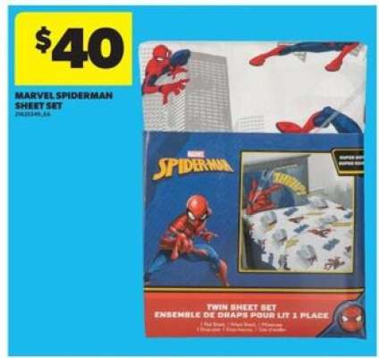 Marvel Spiderman Sheet Set