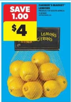 Farmer's Market Lemons