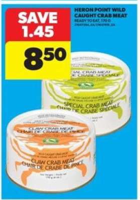 Heron Point Wild Caught Crab Meat