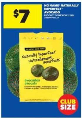 No Name Naturally Imperfect Avocado