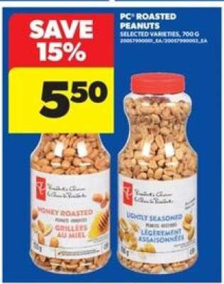 PC ROASTED PEANUTS