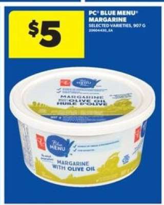 PC BLUE MENU MARGARINE