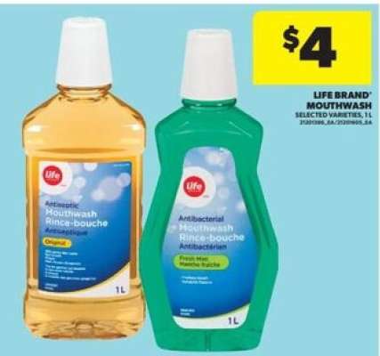 LIFE BRAND MOUTHWASH