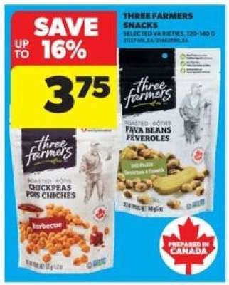 THREE FARMERS SNACKS