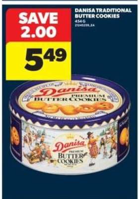 DANISA TRADITIONAL BUTTER COOKIES