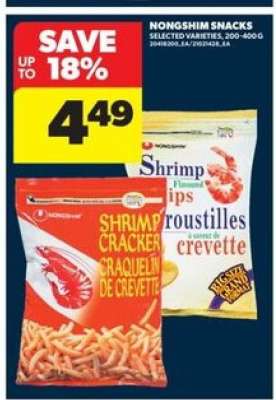 Nongshim Snacks