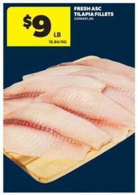 FRESH ASC TILAPIA FILLETS