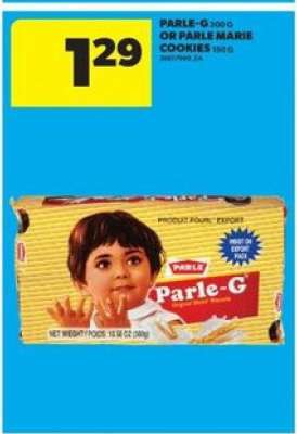Parle-G or Parle Marie Cookies