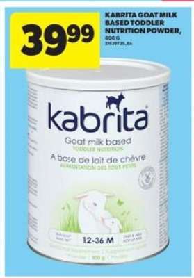 Kabrita Goat Milk Based Toddler Nutrition Powder