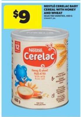 Nestlé Cerelac Baby Cereal with Honey and Wheat