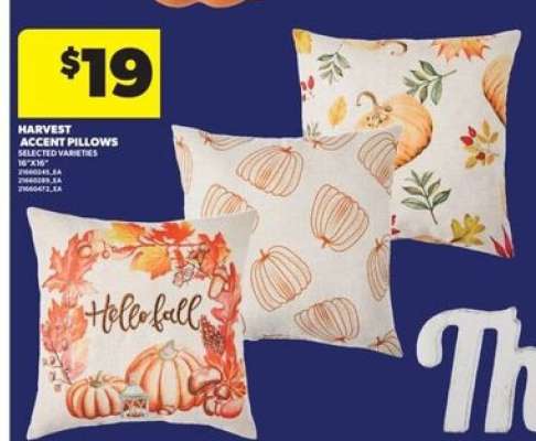 Harvest Accent Pillows