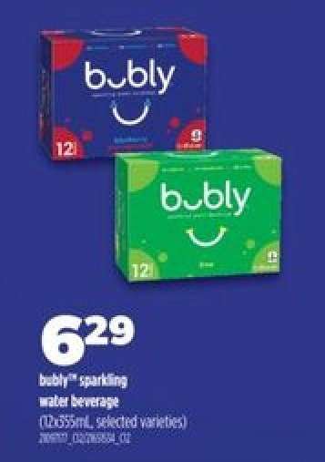 bubly Sparkling Water Beverage