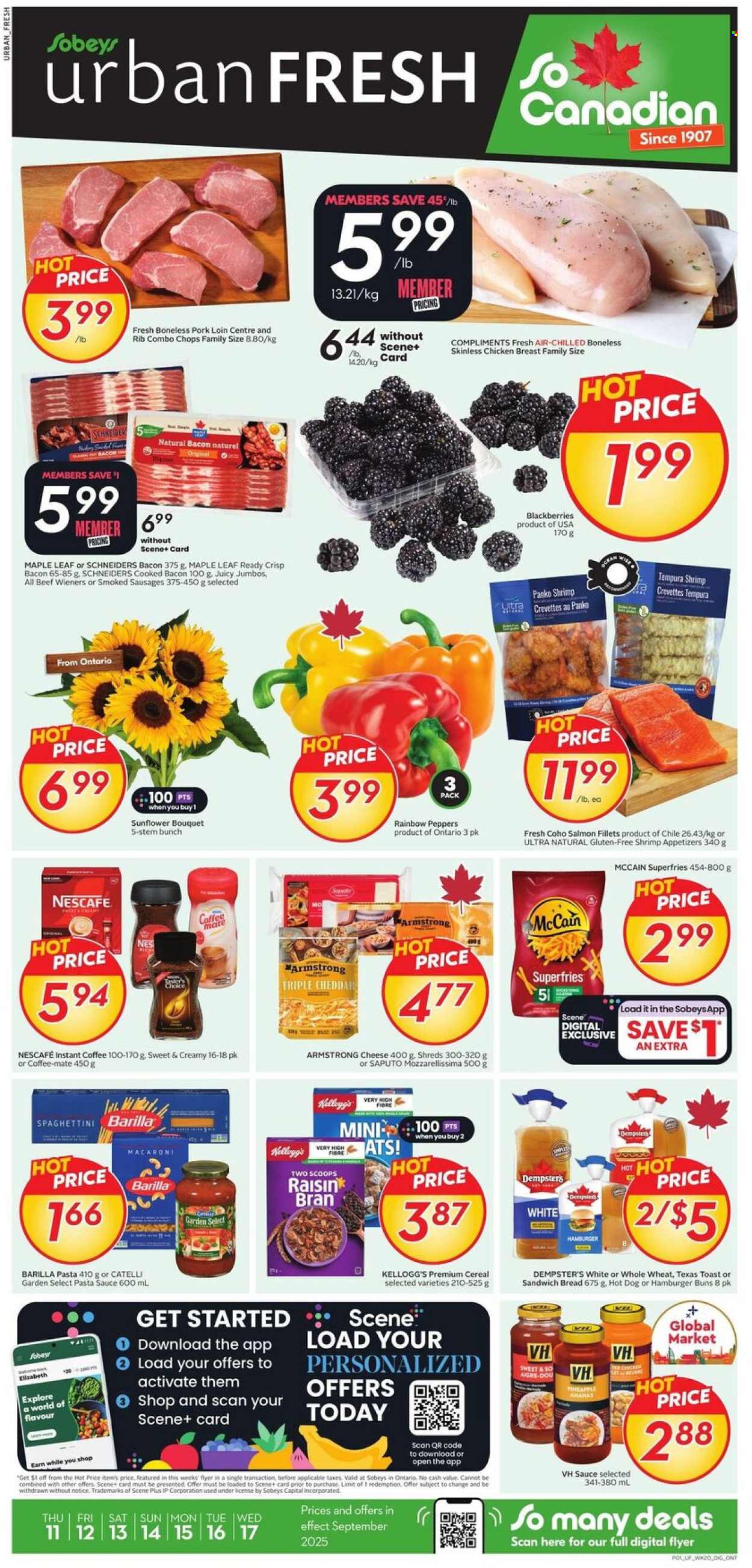 Sobeys Urban Fresh flyer - September 11, 2025 - September 17, 2025. Page 1