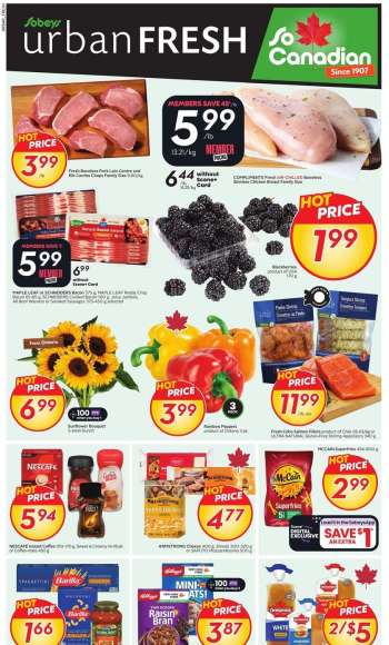 Sobeys Urban Fresh Flyer - September 11, 2025 - September 17, 2025.