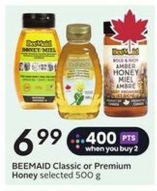 BEEMAID Classic or Premium Honey