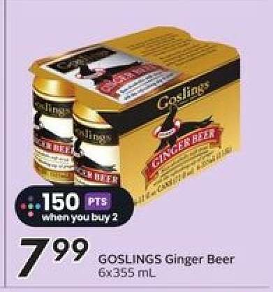 GOSLINGS Ginger Beer