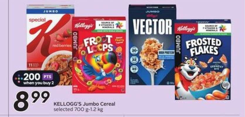 KELLOGG'S JUMBO CEREAL