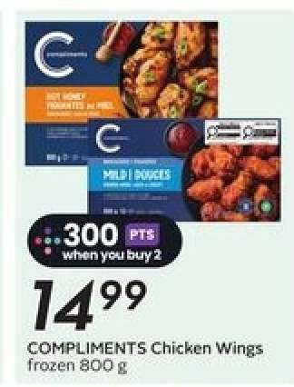 Compliments Chicken Wings
